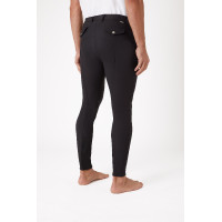 Calça com reforços de silicone Horze Grand Prix masculino Preto Calça com reforços de silicone Horze Grand Prix masculino Preto
