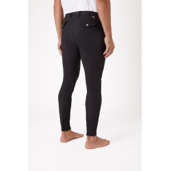 Calça com reforços de silicone Horze Grand Prix masculino Preto Calça com reforços de silicone Horze Grand Prix masculino Preto