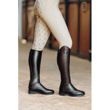 Botas estilo campestre Rover Horze Castanho escuro Botas estilo campestre Rover Horze Castanho escuro