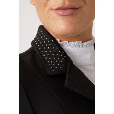 Casaco de competição Carla feminino Horze Preto Casaco de competição Carla feminino Horze Preto