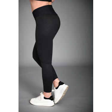 Calça de equitação Euro-Star Flying Famous FullGrip Preto Calça de equitação Euro-Star Flying Famous FullGrip Preto