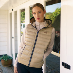 Doudoune sans manches Euro-star Gabriela Sépia