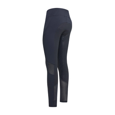 Legging de equitação Euro-Star Flying Figure FullGrip Marinho Azul-marinho Legging de equitação Euro-Star Flying Figure FullGrip Marinho Azul-marinho