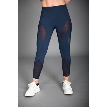 Legging de equitação Euro-Star Flying Figure FullGrip Marinho Azul-marinho Legging de equitação Euro-Star Flying Figure FullGrip Marinho Azul-marinho