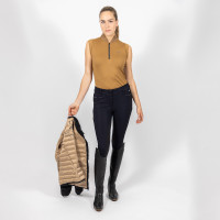 Top Euro-Star Ramona sem mangas Sépia Castanho Top Euro-Star Ramona sem mangas Sépia Castanho