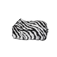 Couverture anti-mouches Bucas Buzz-Off Zebra avec couvre-cou Couverture anti-mouches Bucas Buzz-Off Zebra avec couvre-cou