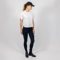 T-shirt em tecido técnico Euro-Star Simona Marfim Bege T-shirt em tecido técnico Euro-Star Simona Marfim Bege