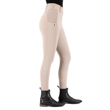 Legging de equitação HV Polo Evi FullGrip Erva-marinha Bege Legging de equitação HV Polo Evi FullGrip Erva-marinha Bege