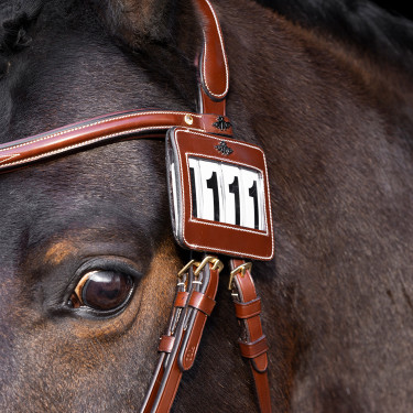 Número de cabeçada HV Polo Legacy Castanho Número de cabeçada HV Polo Legacy Castanho