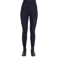 Calça de equitação Euro-Star Athletic Luxe FullGrip Noite Azul-marinho Calça de equitação Euro-Star Athletic Luxe FullGrip Noite Azul-marinho