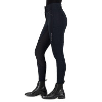 Calça de equitação Euro-Star Aurelia Grip Connect Full Noite Azul-marinho Calça de equitação Euro-Star Aurelia Grip Connect Full Noite Azul-marinho