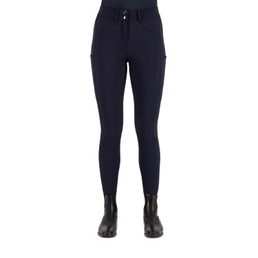 Calça de equitação Euro-Star Empressive FullGrip Noite Azul-marinho Calça de equitação Euro-Star Empressive FullGrip Noite Azul-marinho