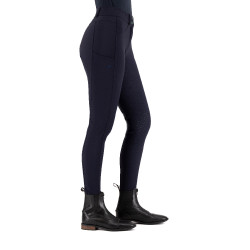 Calça de equitação Euro-Star Empressive FullGrip Noite Azul-marinho Calça de equitação Euro-Star Empressive FullGrip Noite Azul-marinho