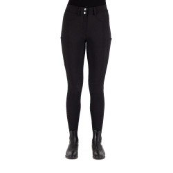 Calça de equitação Euro-Star Empressive FullGrip Preto Calça de equitação Euro-Star Empressive FullGrip Preto