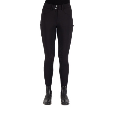 Calça de equitação Euro-Star Empressive FullGrip Preto Calça de equitação Euro-Star Empressive FullGrip Preto