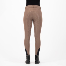 Calça de equitação Imperial Riding Suzy FullGrip Macchiato Castanho