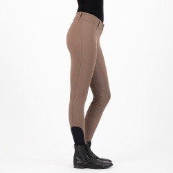 Calça de equitação Imperial Riding Suzy FullGrip Macchiato Castanho