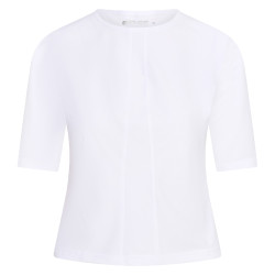 Polo de competição em malha Euro-Star Flying Flexible Branco
