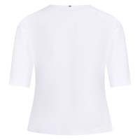 Polo de competição em malha Euro-Star Flying Flexible Branco Polo de competição em malha Euro-Star Flying Flexible Branco