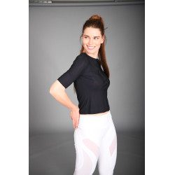 Polo de concours mesh Euro-Star Flying Flexible Noir