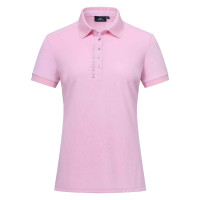 Polo em tecido HV Polo Myrthe Rosa