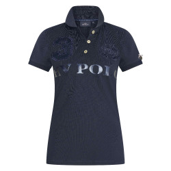 Camiseta polo Favouritas EQ HV Polo Marinho metalizado Azul-marinho