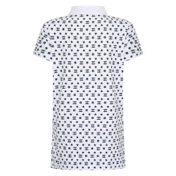 Camiseta tech Imperial Riding Roxy Kids Branco