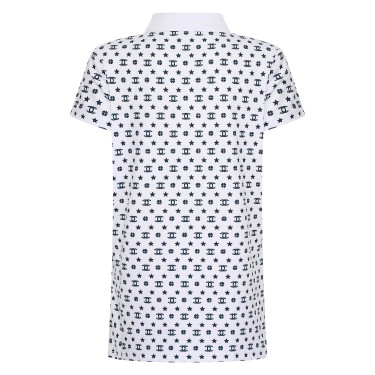 Camiseta tech Imperial Riding Roxy Kids Branco