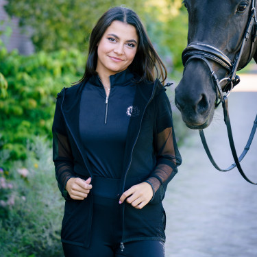 Casaco anti-insetos Imperial Riding Fly away Preto