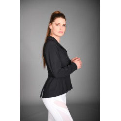 Casaco de competição Euro-Star Flying Framework Preto Casaco de competição Euro-Star Flying Framework Preto