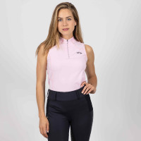 Polo sem mangas em tech HV Polo Maxime Rosa
