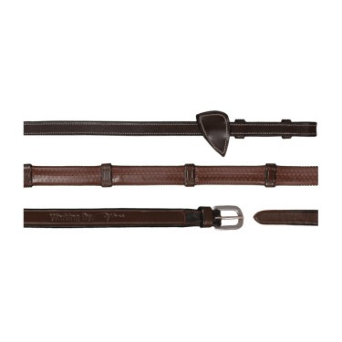 Rendas de Borracha 1/2 com 7 Travões Working By Dy'on Castanho Rendas de Borracha 1/2 com 7 Travões Working By Dy'on Castanho