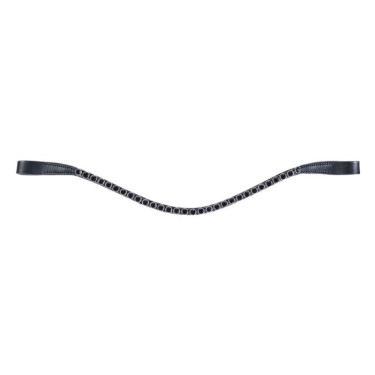 Frontal Precioso HKM Preto Frontal Precioso HKM Preto