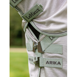 Capa anti-moscas LeMieux Arika Armour-Tek Pedra Cinzento Capa anti-moscas LeMieux Arika Armour-Tek Pedra Cinzento