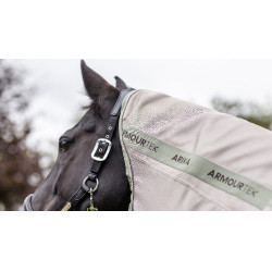 Capa anti-moscas LeMieux Arika Armour-Tek Pedra Cinzento Capa anti-moscas LeMieux Arika Armour-Tek Pedra Cinzento