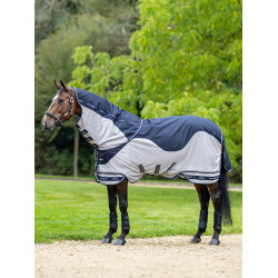 Capa anti-moscas Arika Shower-Tek LeMieux Marinho Azul-marinho Capa anti-moscas Arika Shower-Tek LeMieux Marinho Azul-marinho