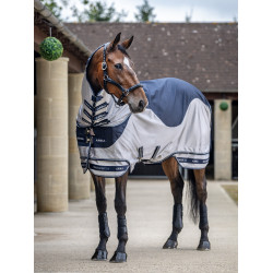 Capa anti-moscas Arika Shower-Tek LeMieux Marinho Azul-marinho Capa anti-moscas Arika Shower-Tek LeMieux Marinho Azul-marinho