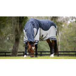 Capa anti-moscas Arika Shower-Tek LeMieux Marinho Azul-marinho Capa anti-moscas Arika Shower-Tek LeMieux Marinho Azul-marinho