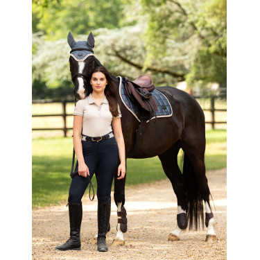 Polo LeMieux Clássico Pedra modelo antigo Cinzento Polo LeMieux Clássico Pedra modelo antigo Cinzento