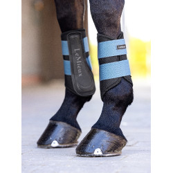 Guêtres LeMieux Grafter Ice blue ancien modèle Guêtres LeMieux Grafter Ice blue ancien modèle