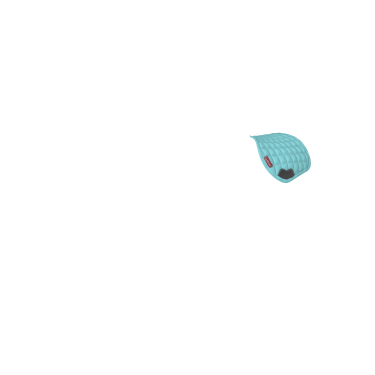 Almofada de sela para brinquedo Mini Pônei LeMieux Azul Almofada de sela para brinquedo Mini Pônei LeMieux Azul