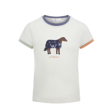 Camiseta Mini LeMieux Alex Cru Bege