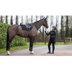 Almofada amortecedora LeMieux Close Contact ProSorb 2 Bolsos Preto Almofada amortecedora LeMieux Close Contact ProSorb 2 Bolsos Preto