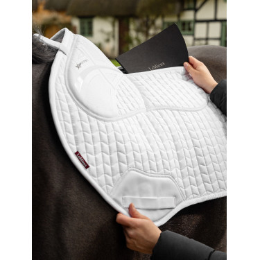 Almofada amortecedora LeMieux Close Contact ProSorb 2 Bolsos Branco Almofada amortecedora LeMieux Close Contact ProSorb 2 Bolsos Branco