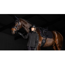 Almofada amortecedora LeMieux dressage square ProSorb 2 Bolsos Preto