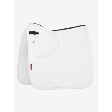 Almofada amortecedora LeMieux dressage square ProSorb 2 Bolsos Branco