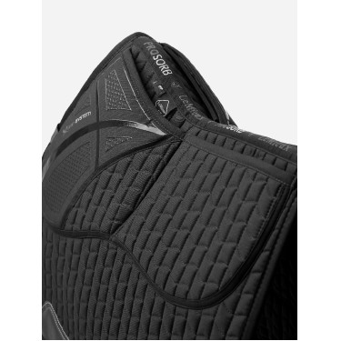 Almofada amortecedora LeMieux mista quadrada ProSorb 2 Bolsos Preto Almofada amortecedora LeMieux mista quadrada ProSorb 2 Bolsos Preto