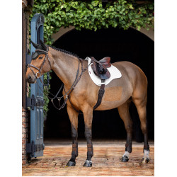 Almofada amortecedora LeMieux mista quadrada ProSorb 2 Bolsos Branco