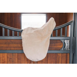 Capa de Selim com placa de ouro Kentucky Bege