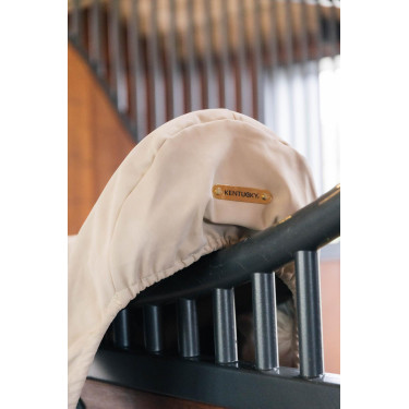 Capa de Selim com placa de ouro Kentucky Bege